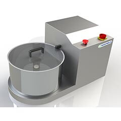 Mateka ZRH 360SM Counter Top Food Processor, 3 Blades, 19 L, Single Phase, 220V - Mateka