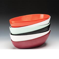 Zicco Melamin Teşhir Kasesi, 36x24x8-14 cm - Zicco