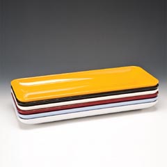 Zicco Melamin Teşhir Tabağı, Dikdörtgen, 21x51x4 cm - 1