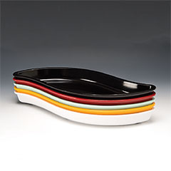 Zicco Melamin Teşhir Tabağı, Dolfin, 51x20x5 cm - 1