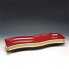 Zicco Melamın Teşhir Tabağı, S Model, 18x60x4 cm - 1