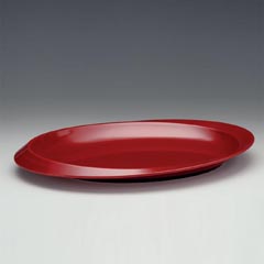 Zicco Melamin Teşhir Tepsi, Büyük Kayık, 31x47x4 cm - 1