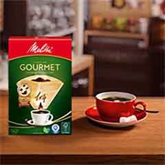 Melitta 1x4 Gourmet Filter Coffee Papers - 4