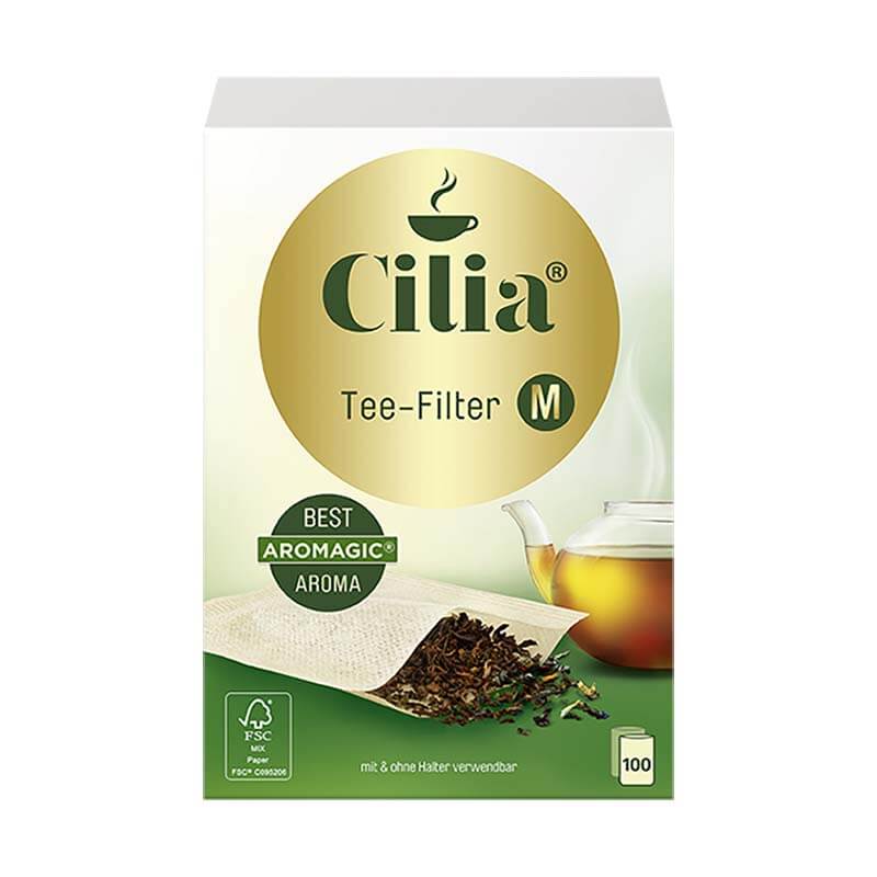 Melitta Cilia Orta Boy Çay Filtresi, 100 Adet