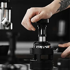 MHW-3Bomber YU Series Force Impact Espresso Tamper, 58,35 mm - 5
