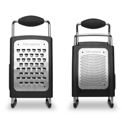 Microplane 4 Sided Box Grater, Black - 1