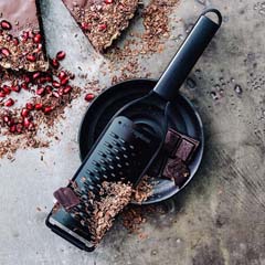 Microplane Black Sheep Strip Grater, Black Steel - 5