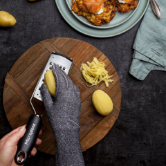 Microplane Cut Resistant Glove, Gray - 2