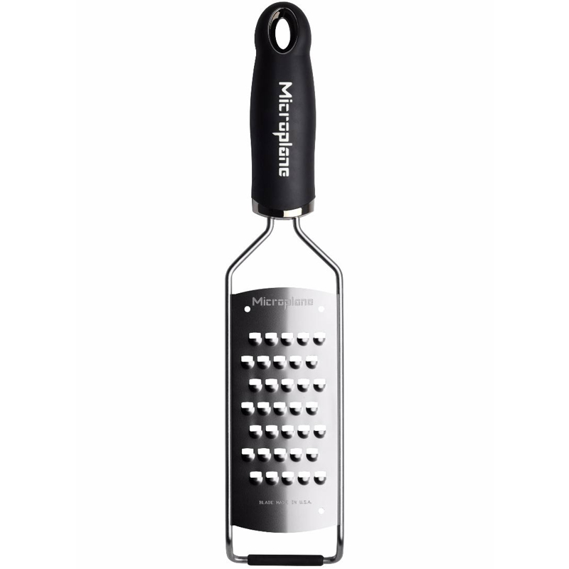 Microplane Gourmet Extra-Geniş Rende, Siyah