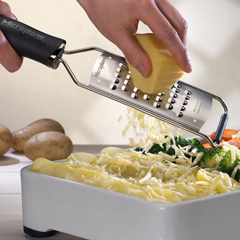 Microplane Gourmet Extra-Geniş Rende, Siyah - 5