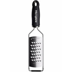 Microplane Gourmet Extra-Wide Grater, Black - 1