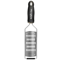 Microplane Gourmet Fine Julienne Grater, Black - Microplane