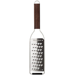 Microplane Master Extra Wide Grater, Wooden Handle - 1