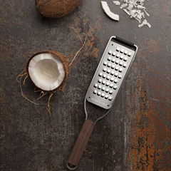 Microplane Master Extra Wide Grater, Wooden Handle - 4