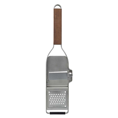 Microplane Master Truffle Grater 2 in1, Slicing and Grating, Wooden Handle - Microplane
