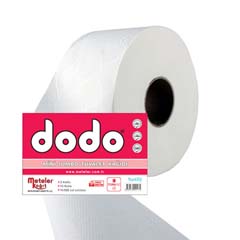 Dodo Mini Jumbo Tuvalet Kağıdı, 10 cm, 2,5 kg, 12 Rulo - Dodo