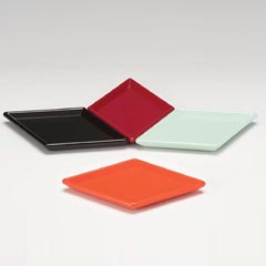 Zicco Mini Melamin Teşhir Tabağı, Baklava Dilimli, 17x11 cm - Zicco