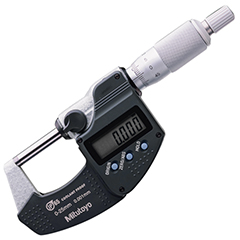 Mitutoyo 293-240-30 Dijital Dış Çap Mikrometresi, IP65, 0-25 mm - Mitutoyo