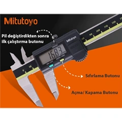 Mitutoyo 500-205-30 Dijital Kumpas, 0-300 mm - 3