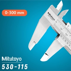 Mitutoyo 530-115 Mechanical Caliper, 0-300 mm - 2