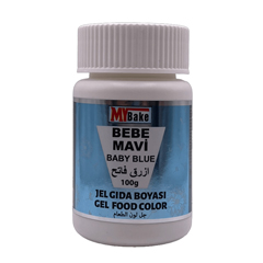 My Bake Bebe Mavi Jel Gıda Boyası, 100 gr - My Bake