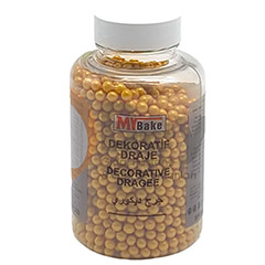 My Bake Boncuk Altın, 200 Gr 4 Mm - Beysa