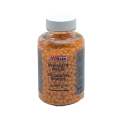 My Bake Boncuk Turuncu, 200 Gr 4 Mm - Beysa