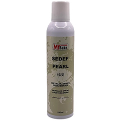 My Bake Metalik Sprey Gıda Boyası, Sedef, 250 ml - My Bake