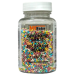 My Bake Mix Boncuk Şeker, 200 gr, 2 mm - My Bake