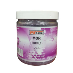 My Bake Mor Metalik Toz Gıda Boyası, 50 gr - My Bake