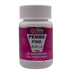 My Bake Pembe Jel Gıda Boyası, 100 gr - My Bake