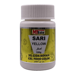 My Bake Sarı Jel Gıda Boyası, 100 gr - My Bake