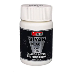 My Bake Siyah Jel Gıda Boyası, 100 gr - My Bake