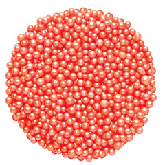 My Bake Turuncu Boncuk Şeker, 200 gr, 2 mm - My Bake