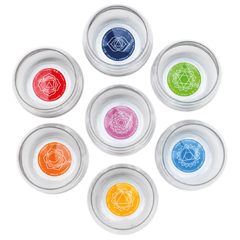 Natures Design Mythos Chakra Affirmation 7-piece Cup Set - Natures Design