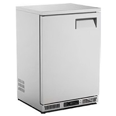 NDustrıo GDC-150-SS-SC Bar Arkası Tek Kapılı Şişe Soğutucu, Inox, 60x52x90 cm - NDustrıo