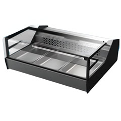 NDustrıo HDUG3L Set Üstü Sıcak Teşhir Ünitesi, 3 GN 1/1, Düz Camlı, 108x87x61 cm - NDustrıo