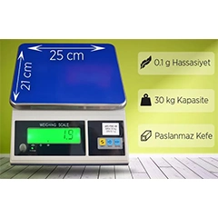 Necklife TSC-30 Hassas Terazi 30 kg, 0,1 gr - 2