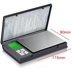 Notebook Kapaklı Cep Terazisi 0.01gr / 500gr - 3