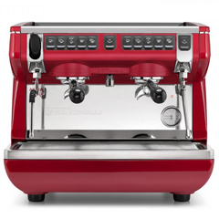 Nuova Simonelli Appia Life II Compact Yüksek Kaşıklı Tam Otomatik Kahve Makinesi, Kırmızı - Thumbnail