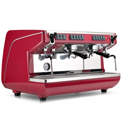 Nuova Simonelli Appia Life II Yüksek Kaşıklı Tam Otomatik Kahve Makinesi, Kırmızı - Thumbnail