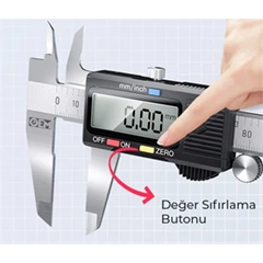 OEM KMP200 Digital Caliper, 200 mm - 3