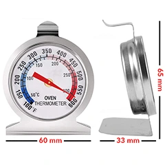 OEM OVT01 Metal Oven Thermometer 300C - 2