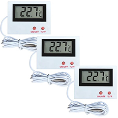 OEM ST-1A Mini Kablolu Termometre, 3 Adet - OEM