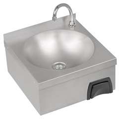 Omake EYK02 038 Hand Wash Sink, Knee Operated, 45x46x21 cm - Omake
