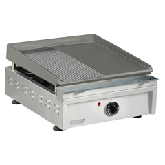 Omake IZG02 E11 Plate Grill, Cast Iron, 40 cm, Electric - Omake