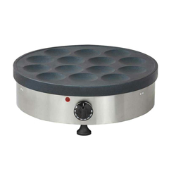 Omake PNK12 E11 Single Pancake Maker, Teflon, 14 Sections, Electric - Omake