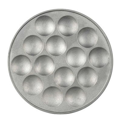 Omake PNK99 KLP Pancake Machine Mold, Cast, 14 Compartment - Omake