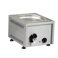 Omake SUB02 E11 Bain Marie Single Pan, with Drain, Electric - Omake