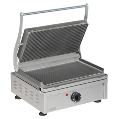 Omake TST11 E11 Grooved Panini Grill, 12 Slices, Electric - Omake